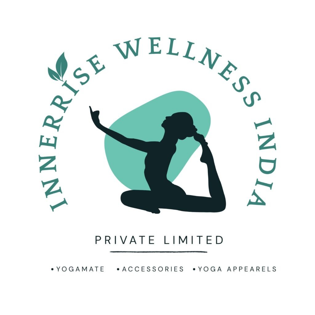 InnerRise Wellness India logo for premium yoga mats, yoga accessories, and yoga apparel brand