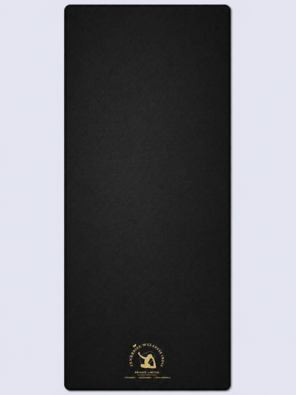 Innerise Black Yoga Mat