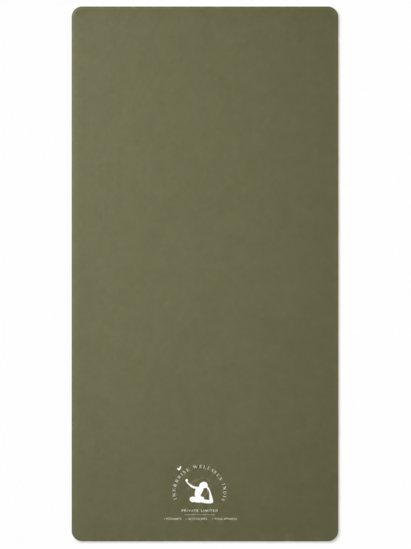 Plain Olive Green Yoga Mat
