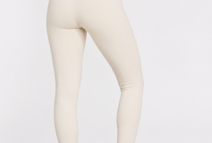 InnerRise PureFlow Women’s Yoga Leggings – Beige Edition