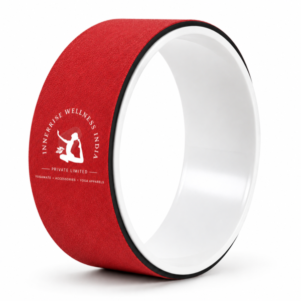 InnerRise PowerFlex Yoga Wheel – Crimson Red Edition