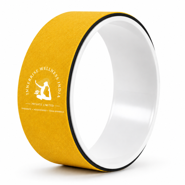 InnerRise SunCore Yoga Wheel – Golden Yellow Edition