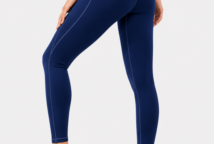 InnerRise FlexCurve Women’s Yoga Leggings – Navy Blue Edition