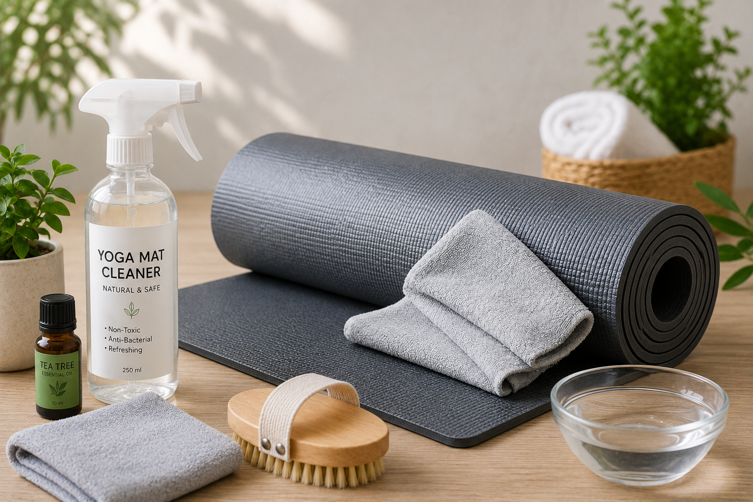 Clean Yoga Mat