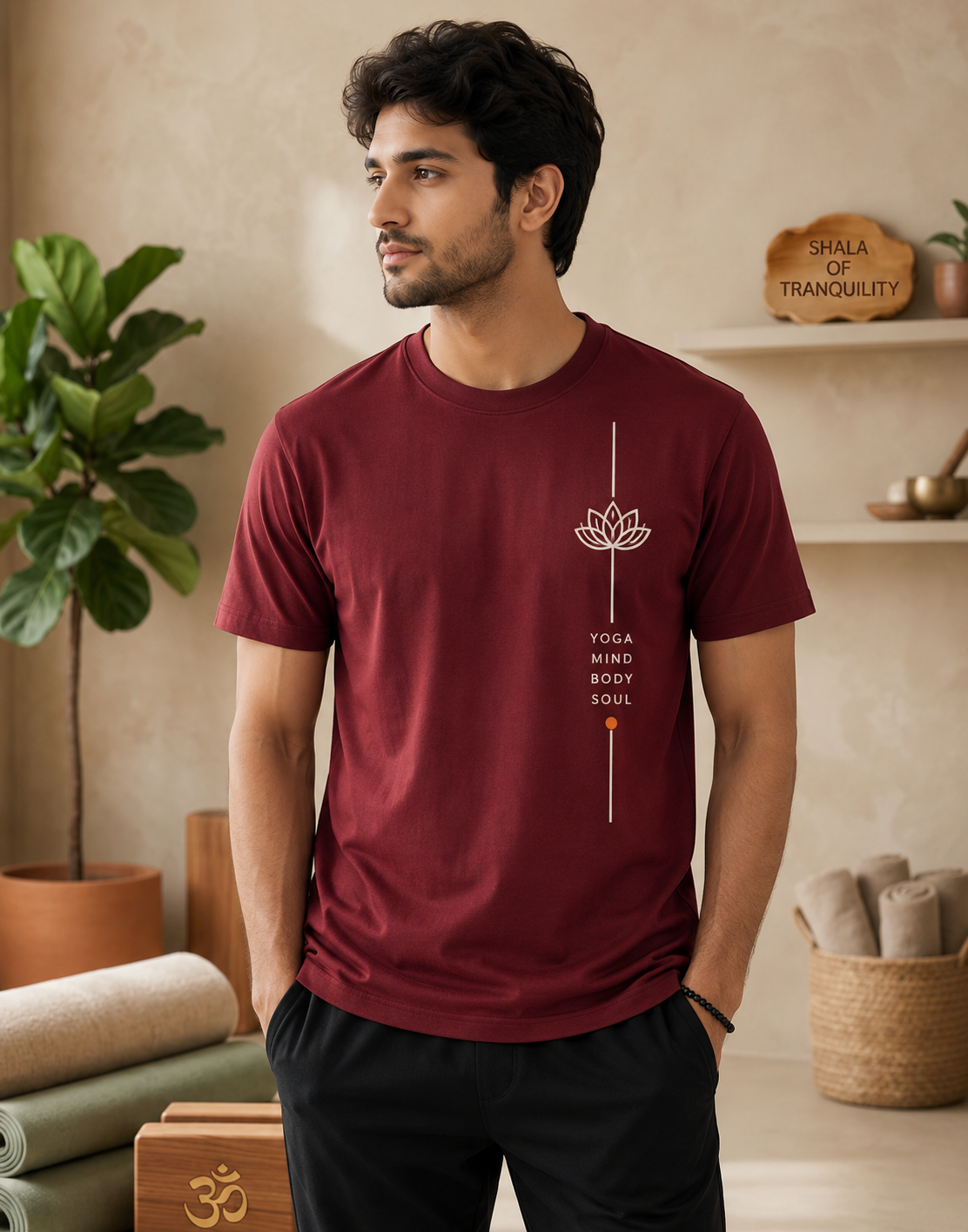 Yoga Mind Body Soul T-Shirt Yoga Mind Body Soul T-Shirt
